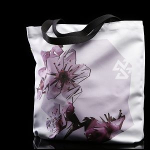 Голяма чанта NikiSan x Cush.be “Японска вишна”