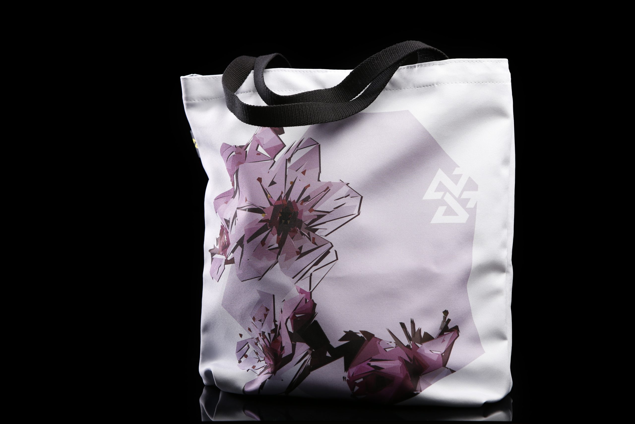 Голяма чанта NikiSan x Cush.be “Японска вишна”